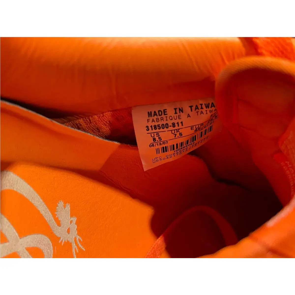 Nike shoes - Nike Air Force 1 - Air Force - 318500 811 - Orange Blaze 4
