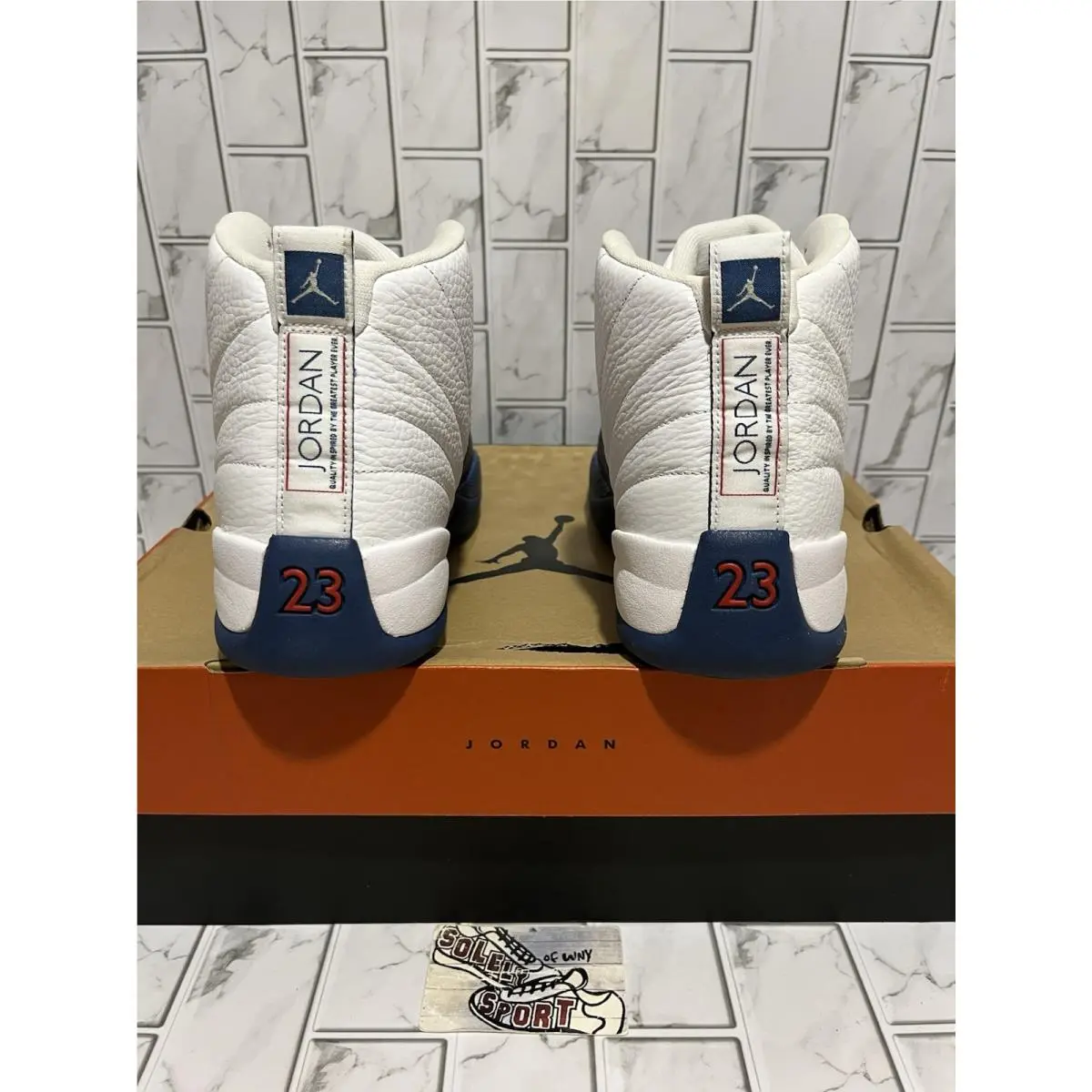 Nike shoes - Air Jordan 12 - Air - 130690-113 - Blue 3