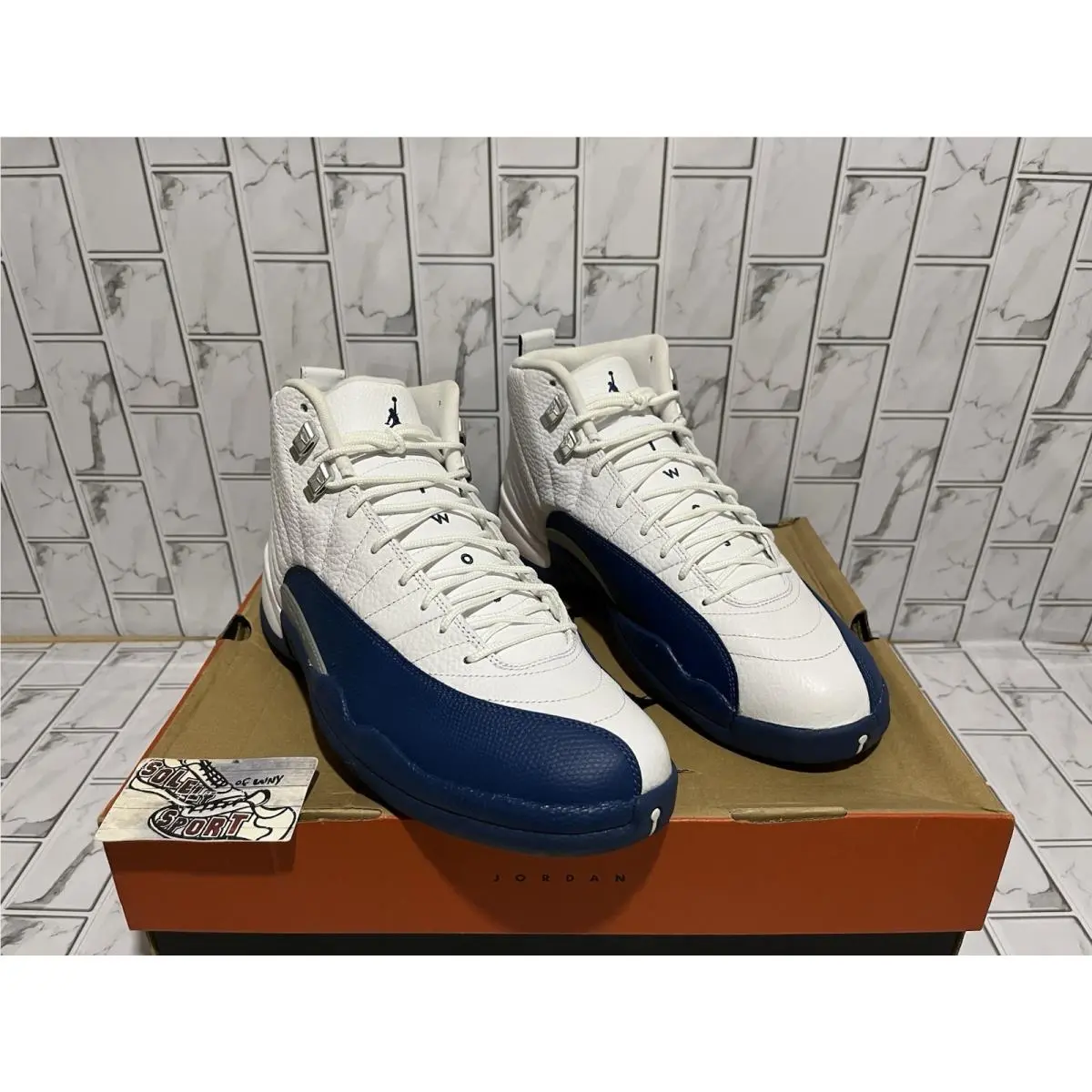 Nike shoes - Air Jordan 12 - Air - 130690-113 - Blue 0