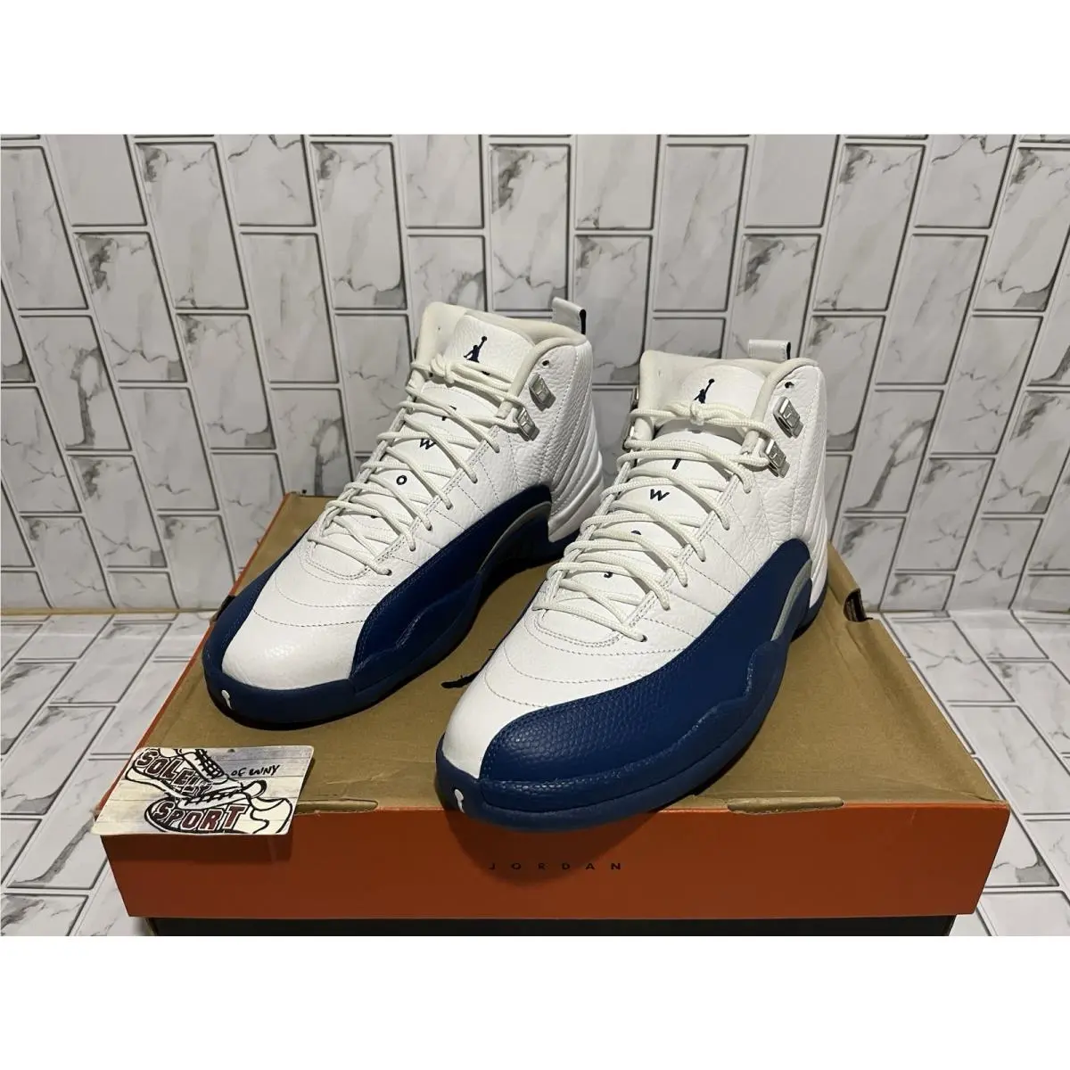 Nike shoes - Air Jordan 12 - Air - 130690-113 - Blue 1