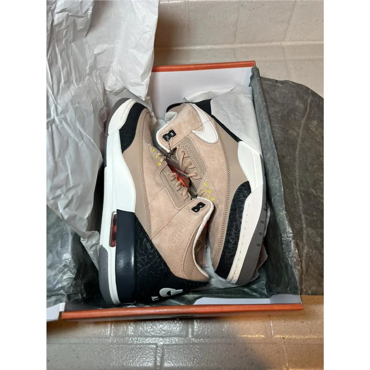Nike shoes - Air Jordan 3 - Air - AV6683-200 - Bio Beige Black 0