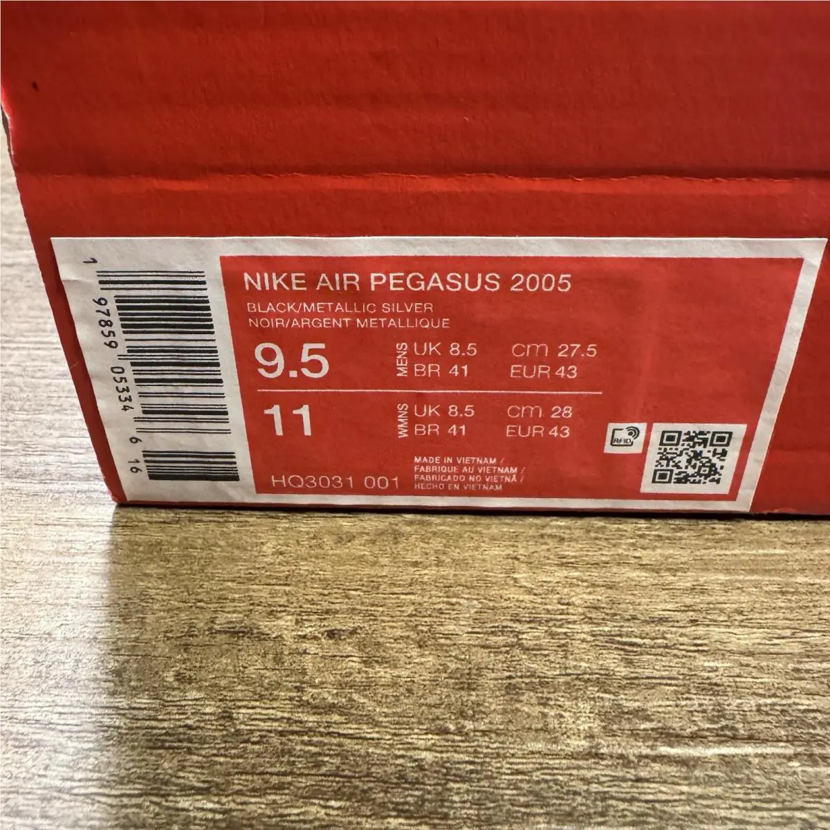 Nike shoes - Nike Air Pegasus 2005 - Air Pegasus - HQ3031-001 - Black 0