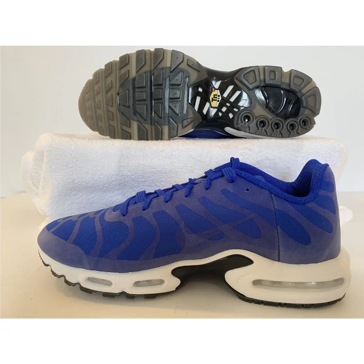 Nike shoes - Nike Air Max Plus - Air Max Plus - AJ7181-400 - Hyper Blue/Black-White (UPC: 886737122433) 12