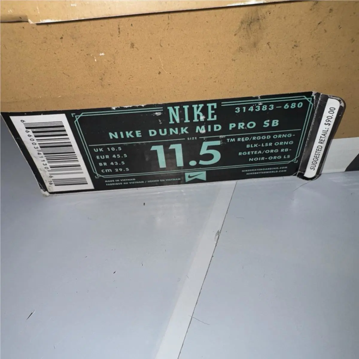Nike shoes - Nike Dunk SB - Dunk - 314383-680 - Red 7