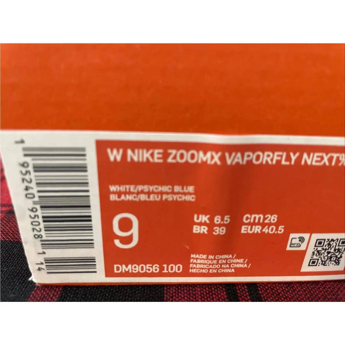 Nike shoes - Nike ZoomX Vaporfly Next - ZoomX Vaporfly Next - DM9056-100 - White/Psychic Blue 10