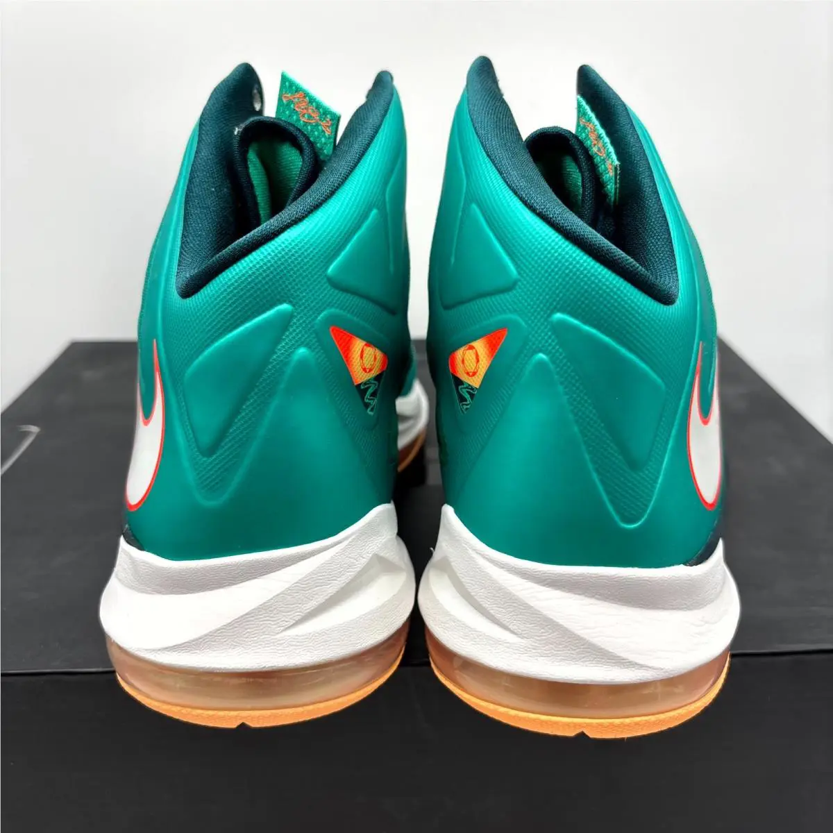 Nike shoes - Nike LeBron 10 - LeBron - 541100-302 - Blue, Manufacturer: Atmc Tl/Sl-Dk Atmc Tl-Ttl Orng 2