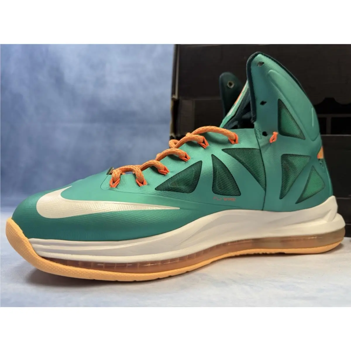 Nike shoes - Nike LeBron 10 - LeBron - 541100-302 - Blue 12