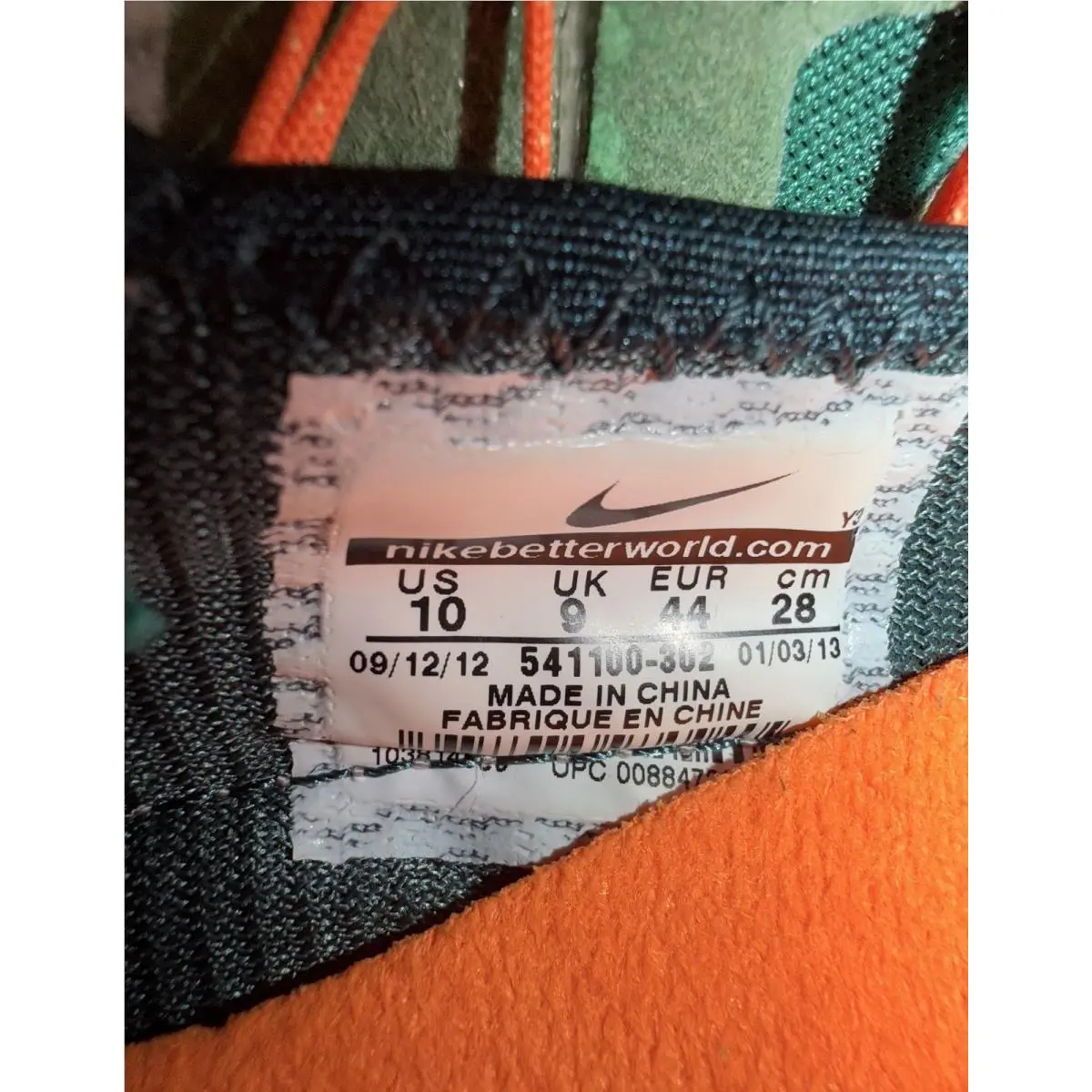 Nike shoes - Nike LeBron 10 - LeBron - 541100-302 - Blue 7