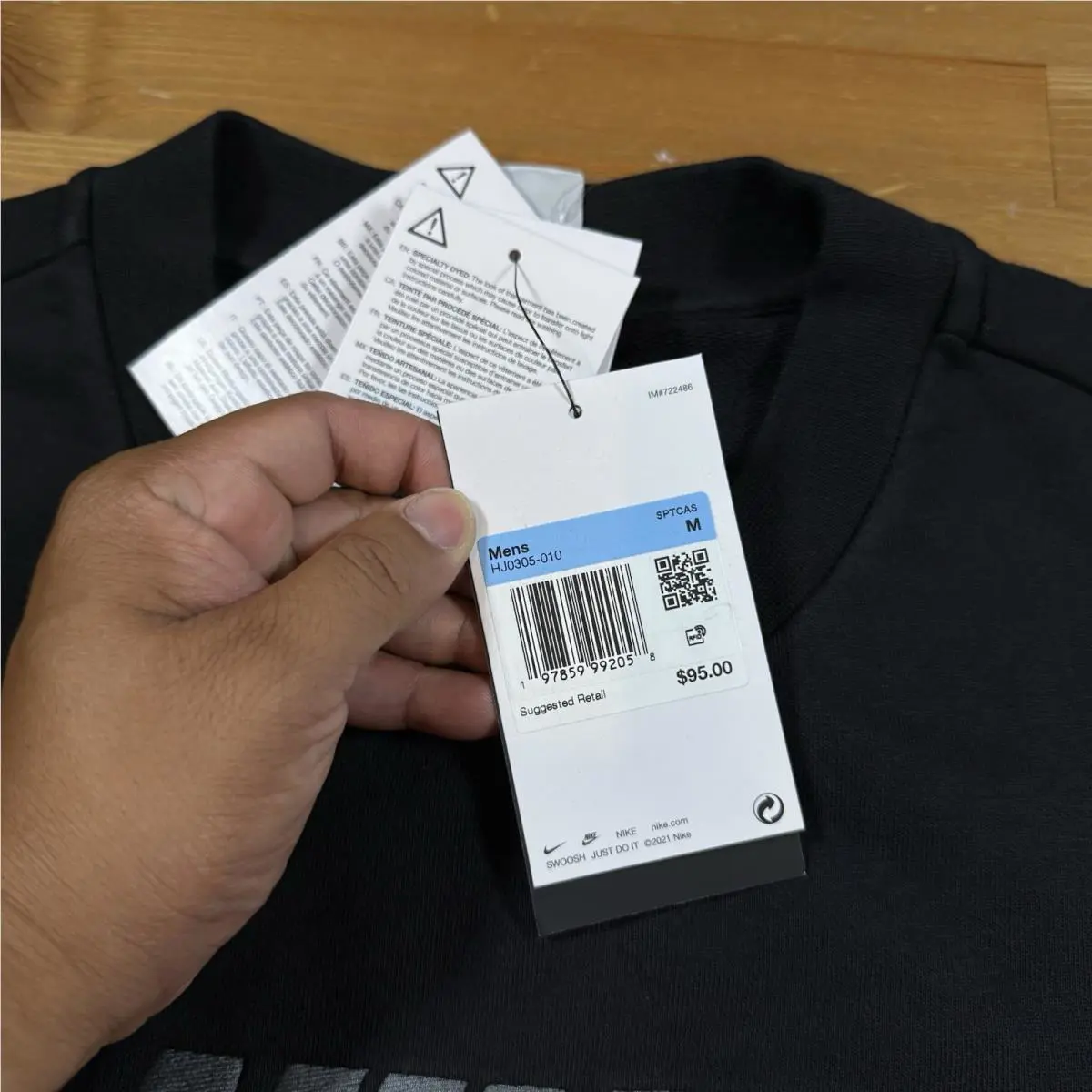 Nike clothing - HJ0305-010 - HJ0305-010 - Black 6
