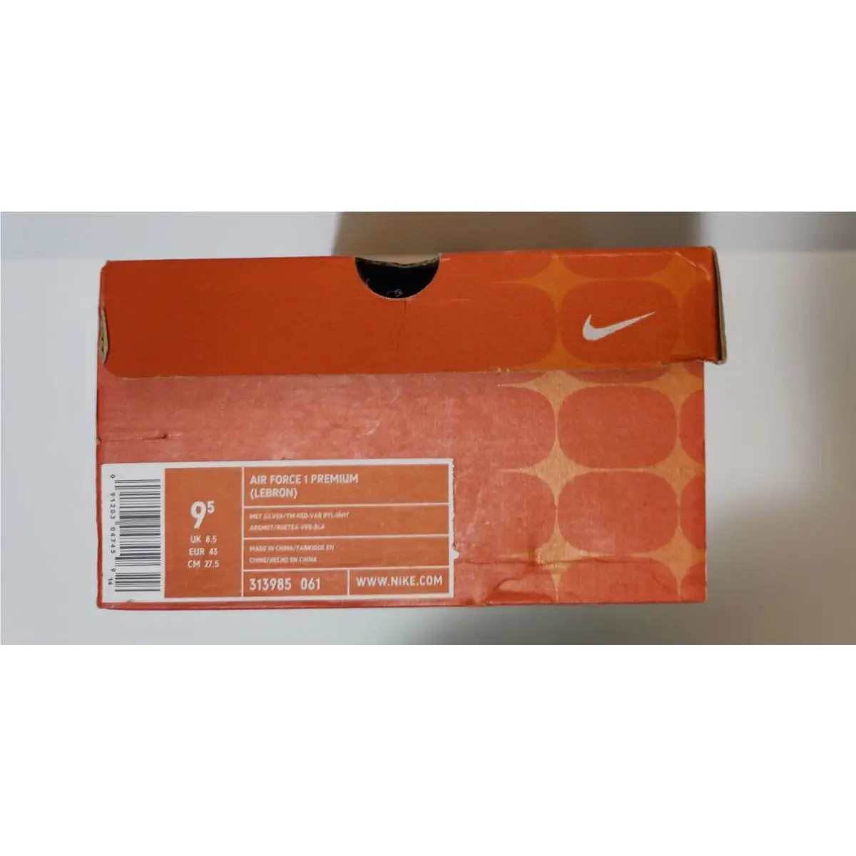 Nike shoes - Nike Air Force 1 - Air Force - 313985-061 - Silver 4