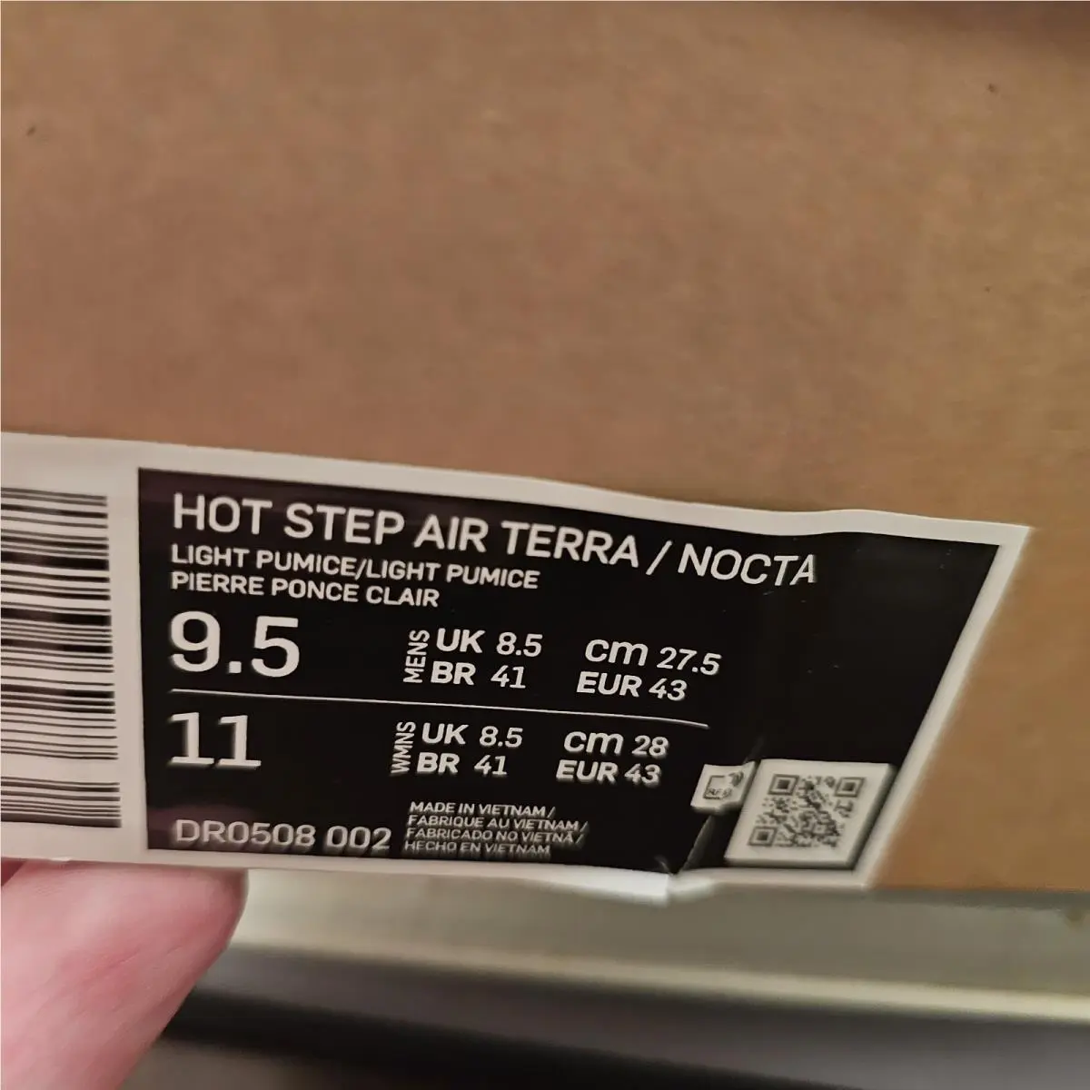 Nike shoes - Nike Hot Step Air Terra - DR0508-002 - Blue (UPC: 196153965287) 0