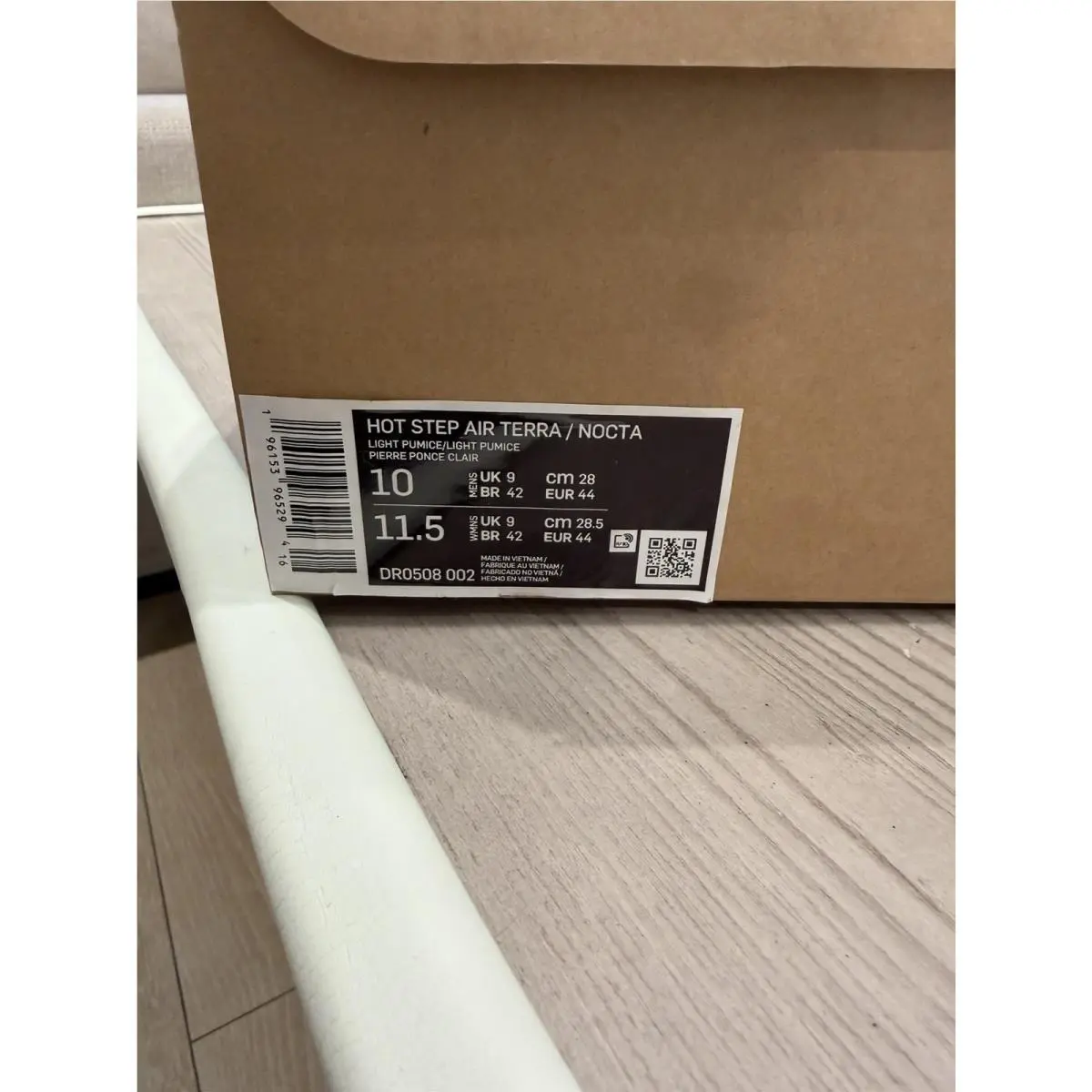 Nike shoes - Nike Hot Step Air Terra - DR0508-002 - Blue, Manufacturer: Light Pumice/White 9
