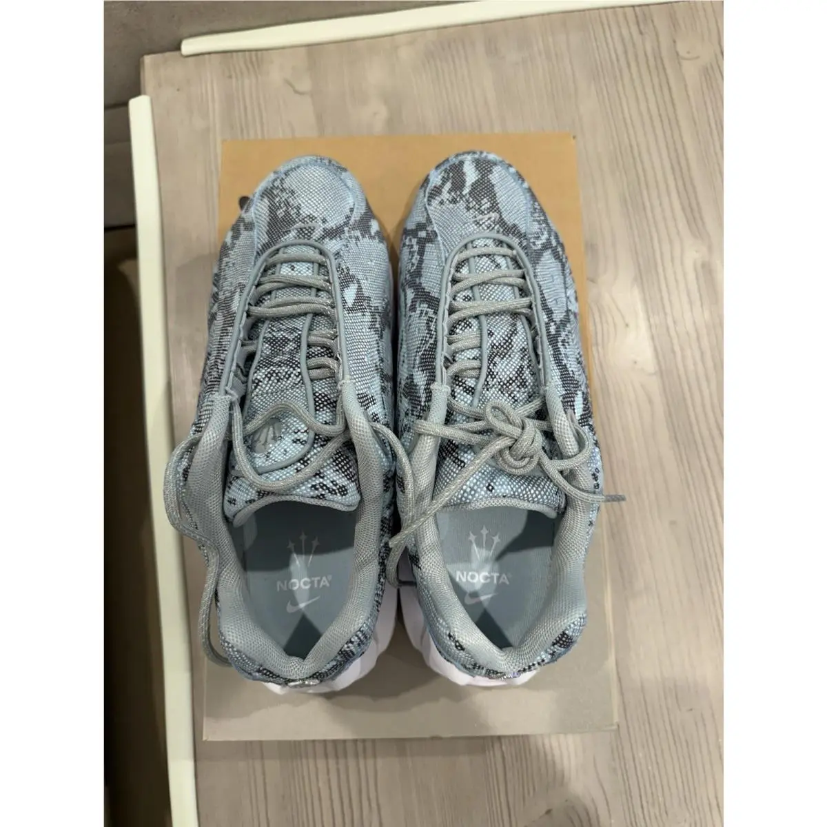 Nike shoes - Nike Hot Step Air Terra - DR0508-002 - Blue, Manufacturer: Light Pumice/White 6