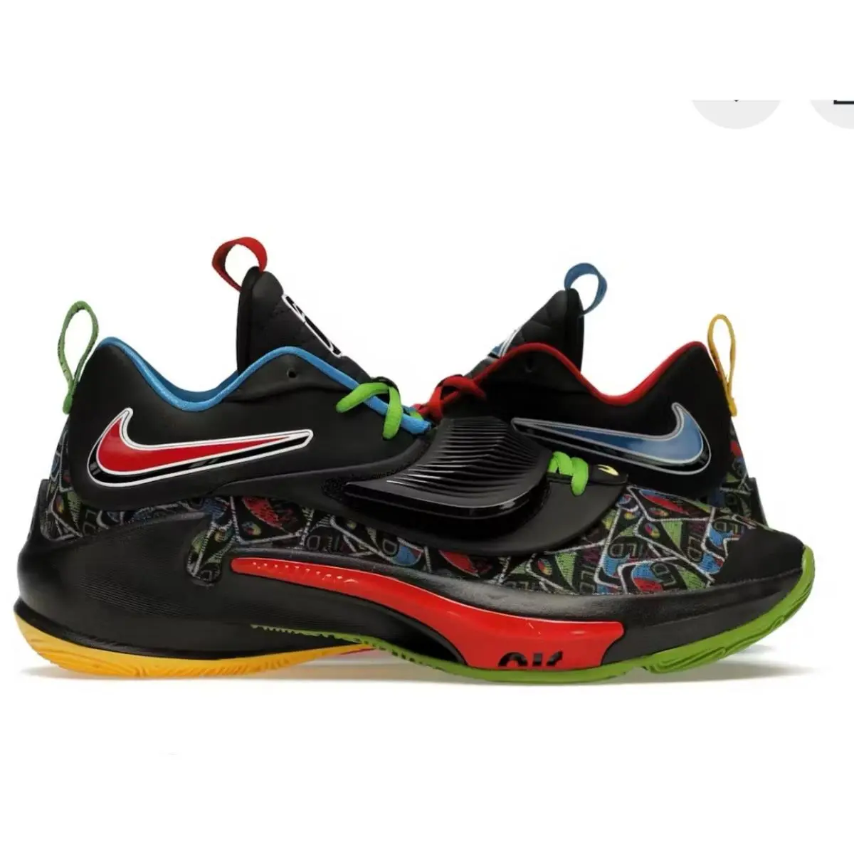 Nike shoes - Nike Zoom Freak 3 - Zoom Freak - DC9364-001 - Black 4