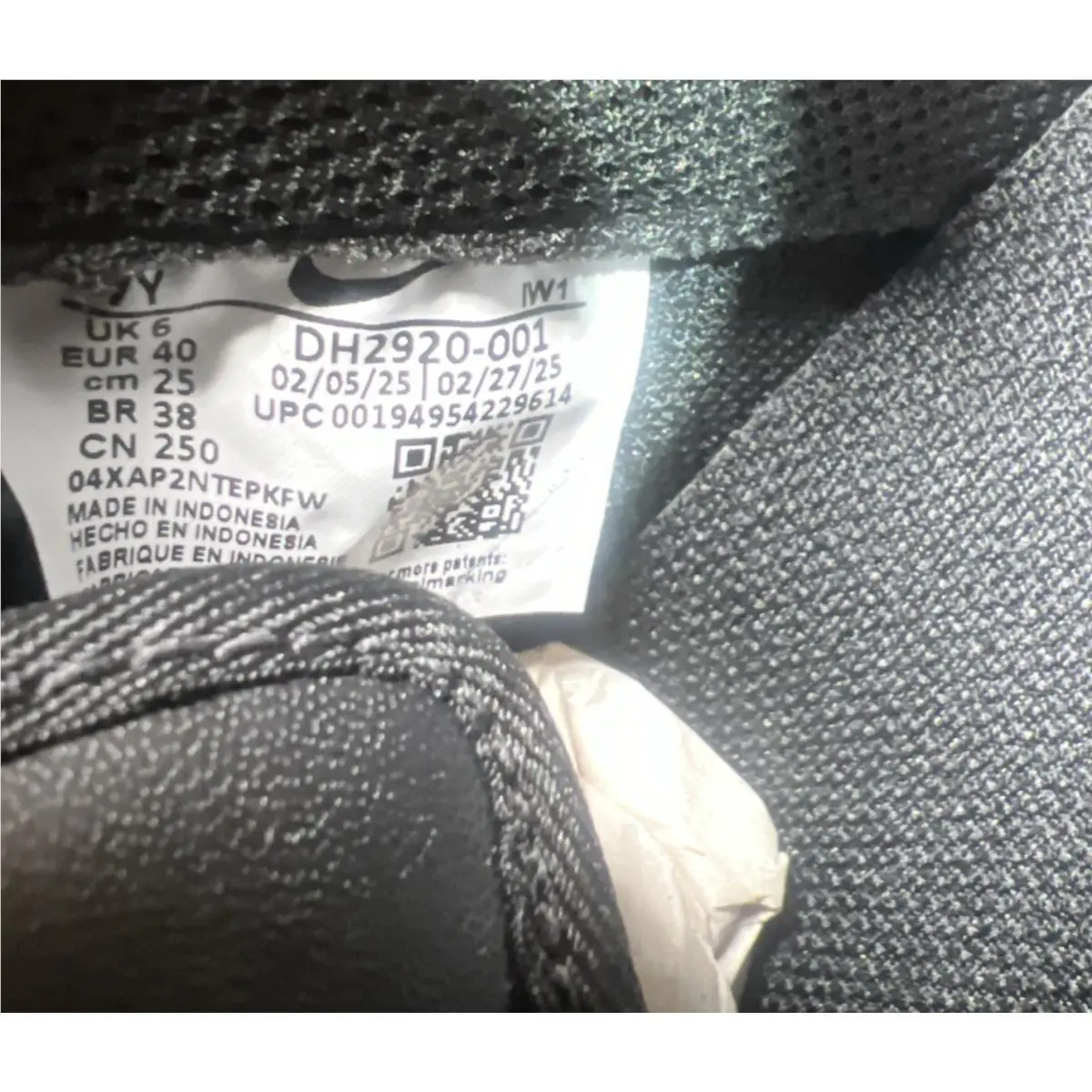 Nike shoes - AIR FORCE 1 LE - AIR FORCE - DH2920-001 - Black (UPC: 194954229614) 6