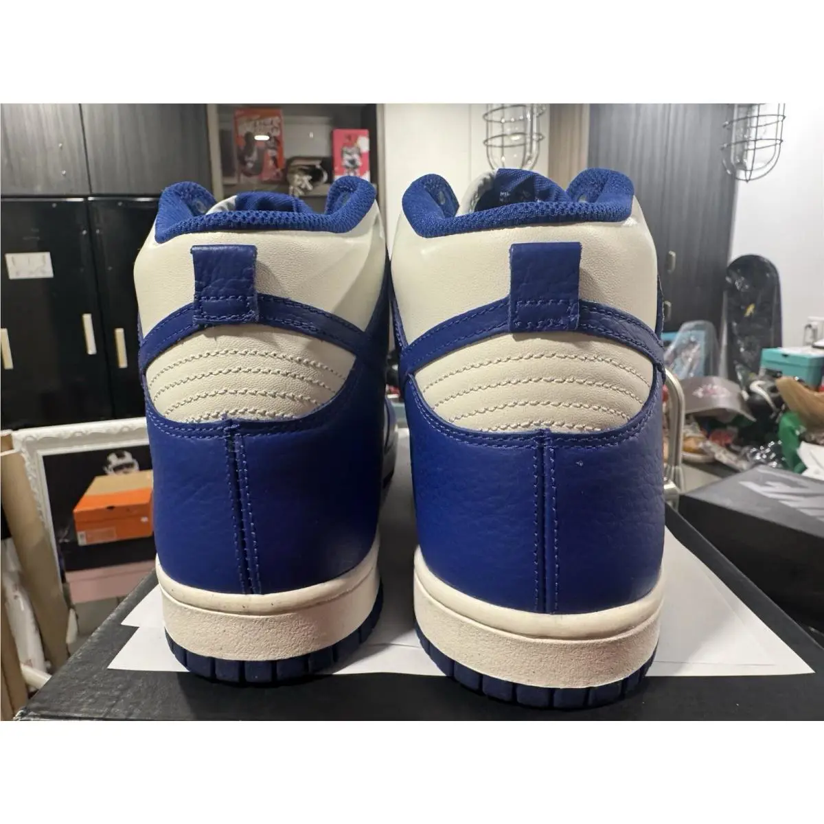 Nike shoes - Nike Dunk High - Dunk High - 317982-121 - Blue 1