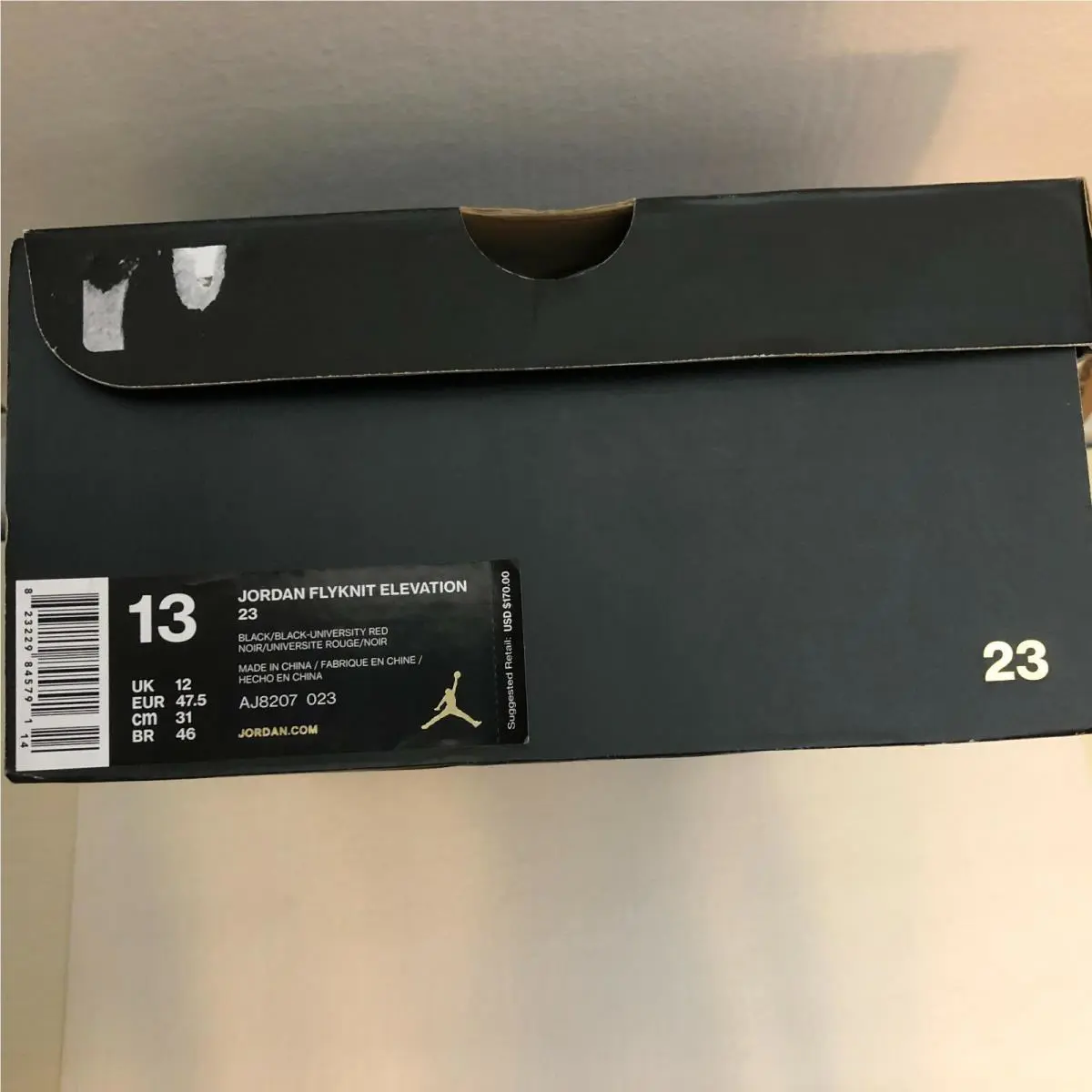 Nike shoes - Jordan Flyknit Elevation 23 - Flyknit Elevation - AJ8207-023 - Black (UPC: 823229845791) 10