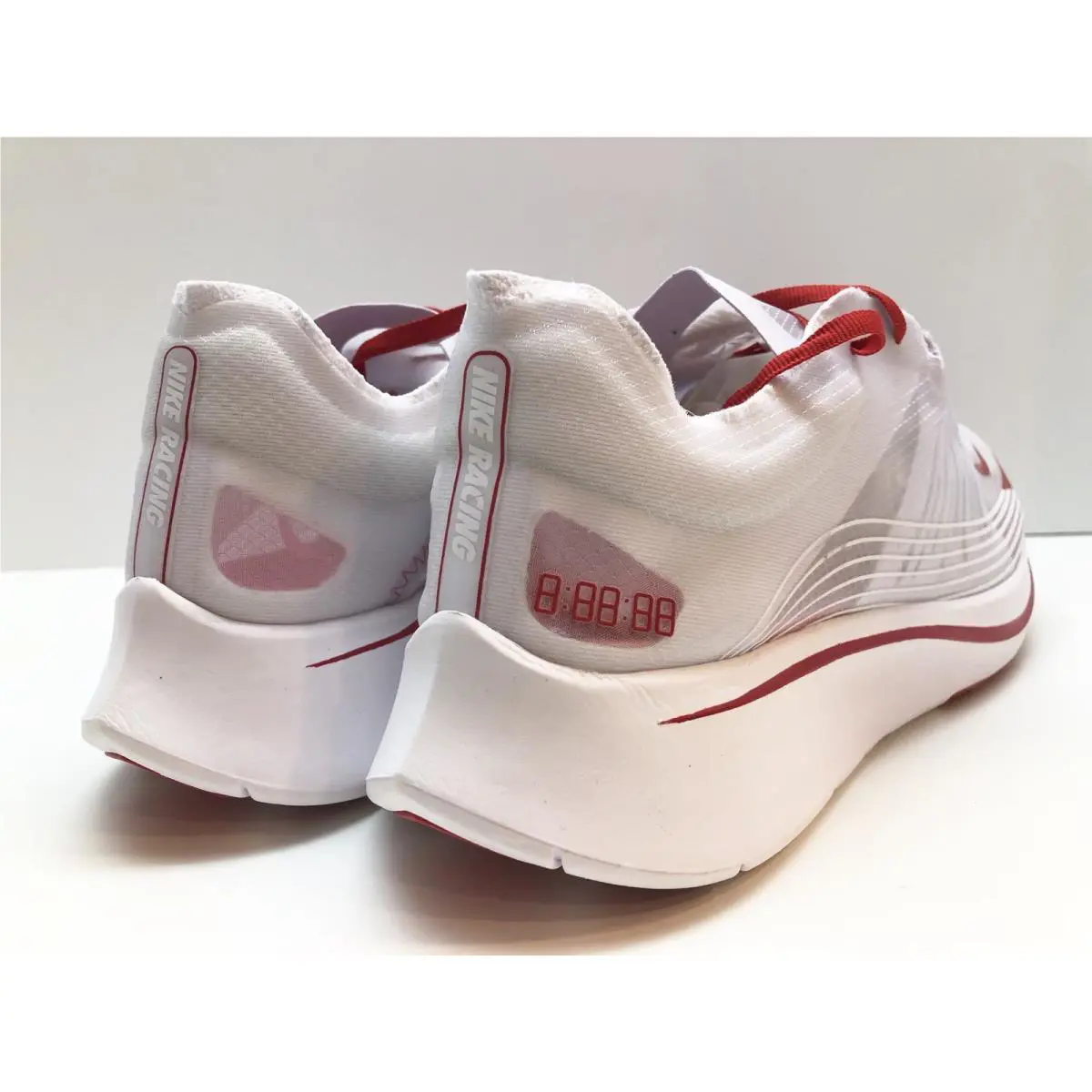 Nike shoes - WHITE/RED 3