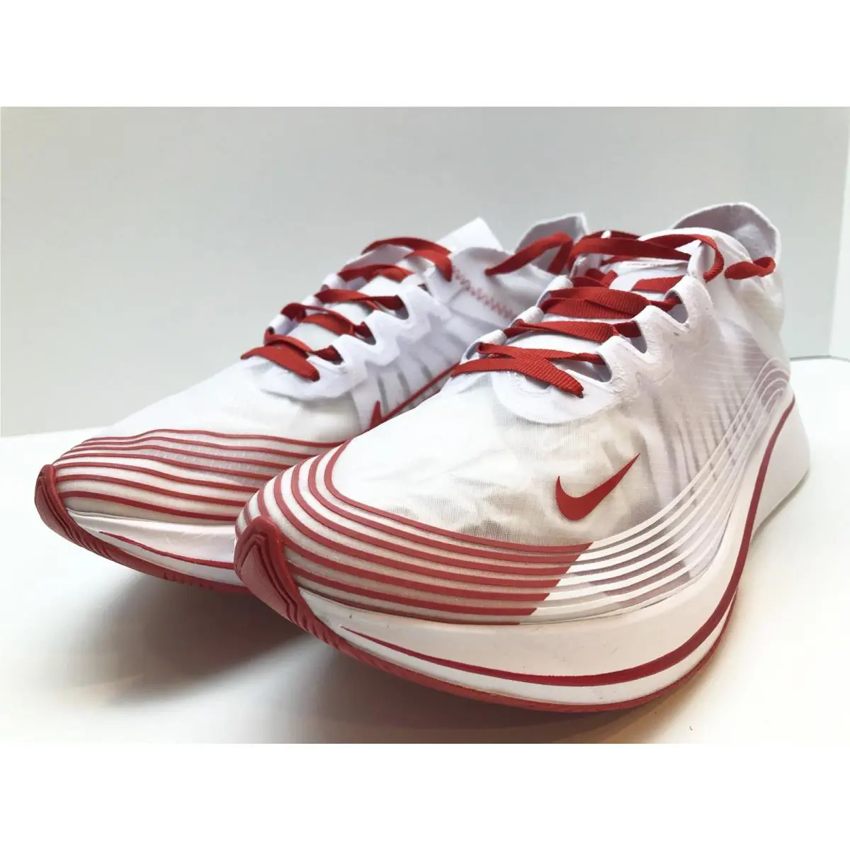 Nike shoes - WHITE/RED 5