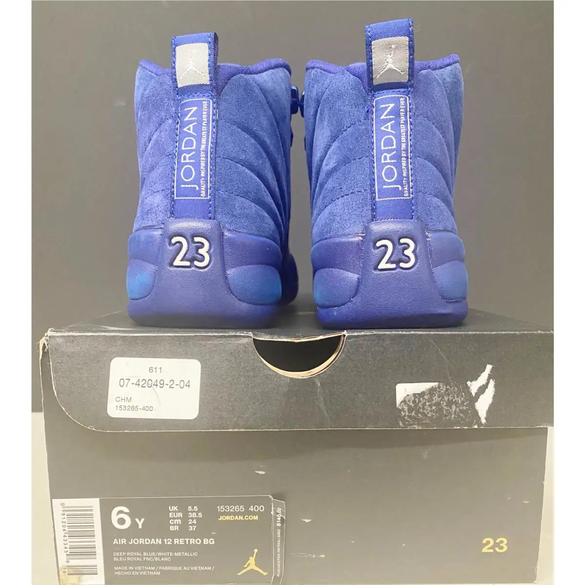 Nike shoes - Air Jordan 12 - Air - 153265-400 - Blue 2