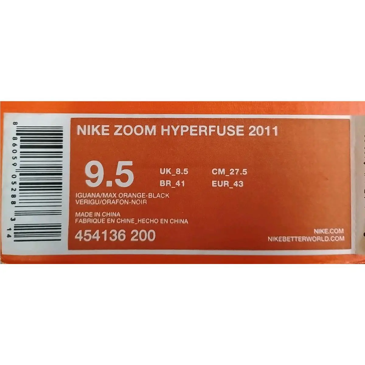 Nike shoes - Nike Zoom Hyperfuse - Zoom Hyperfuse - 454136-200 - Green 9