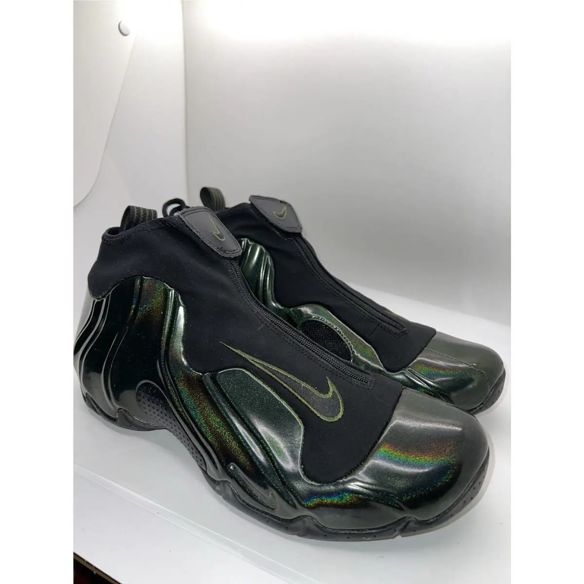 Nike shoes - Nike Air Flightposite - Air Flightposite - AO9378 300 - Legion Green 12