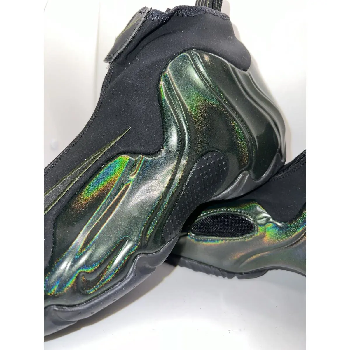 Nike shoes - Nike Air Flightposite - Air Flightposite - AO9378 300 - Legion Green 3