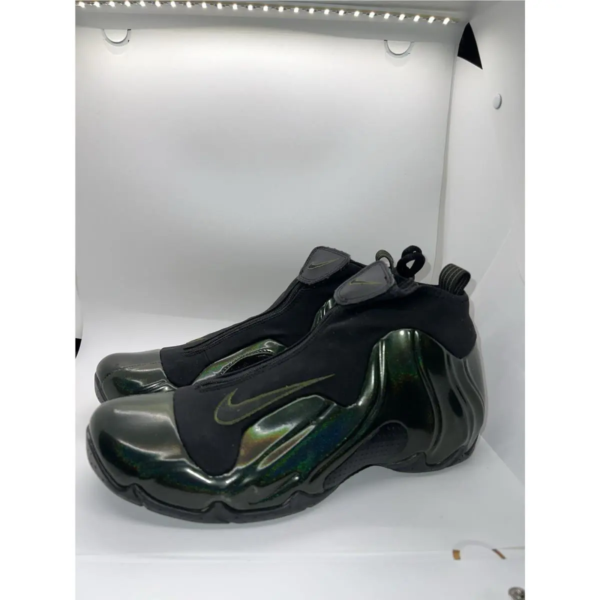 Nike shoes - Nike Air Flightposite - Air Flightposite - AO9378 300 - Legion Green 7