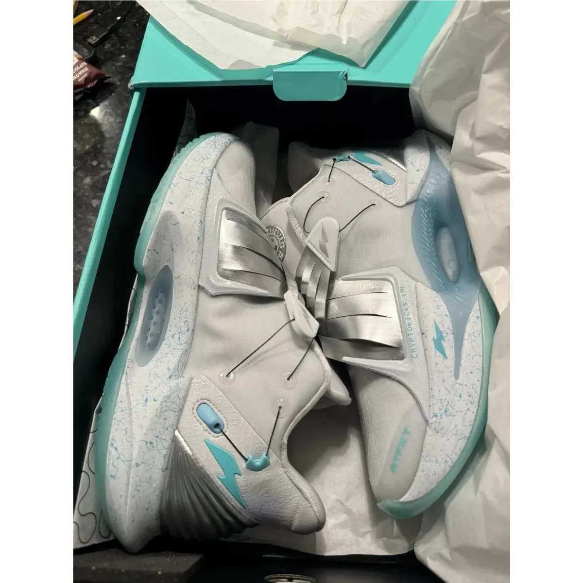 Nike shoes - Nike RTFKT Cryptokicks iRL - RTFKT Cryptokicks iRL - FJ3883-100 - Off White / Metallic Silver 0