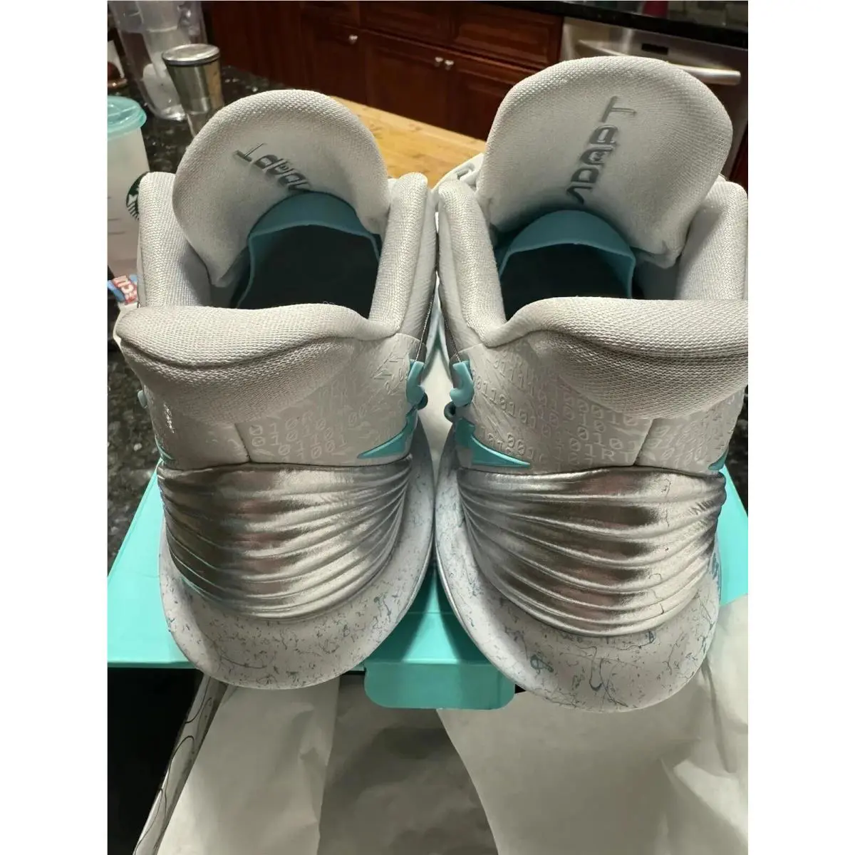 Nike shoes - Nike RTFKT Cryptokicks iRL - RTFKT Cryptokicks iRL - FJ3883-100 - Off White / Metallic Silver 1