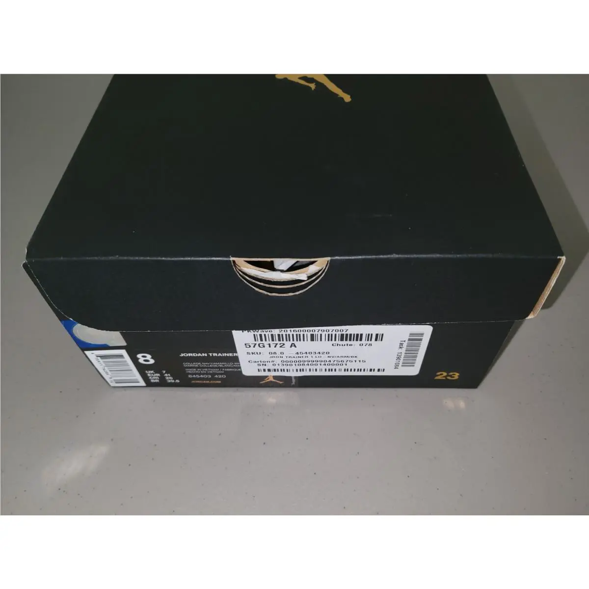 Nike shoes - Air Jordan Trainer 1 - Air Trainer - 845403420 - Blue 6
