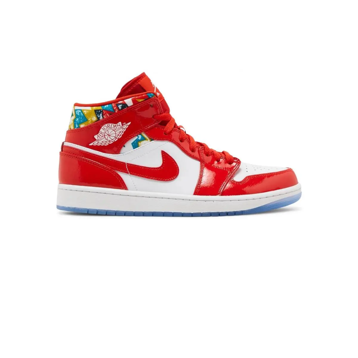 Nike shoes - Nike Air Jordan 1 Mid - DC7294-600 - Red 1