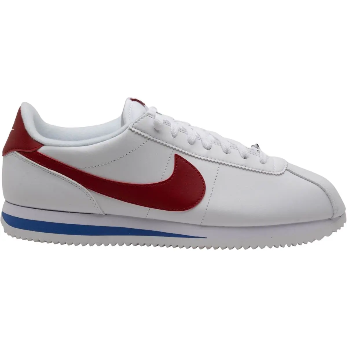 Nike Womens Shoes Cortez Classic Low Leather Athletic Sneakers White Size 5.5