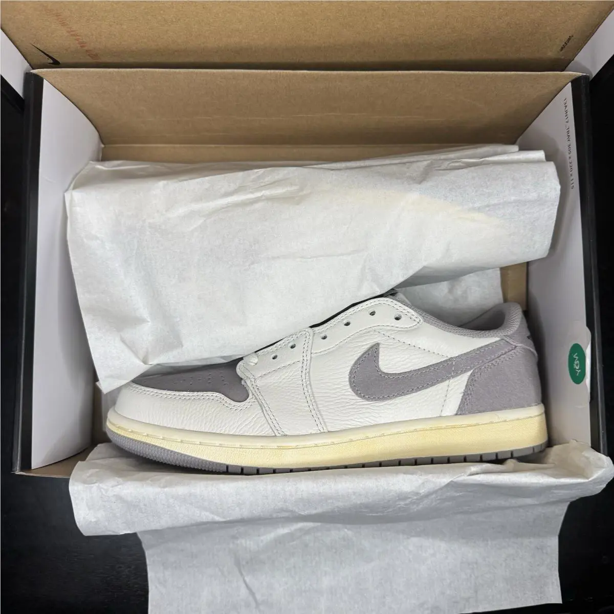 Nike shoes - Air Jordan 1 Low - Air Low - Atmosphere Grey 9
