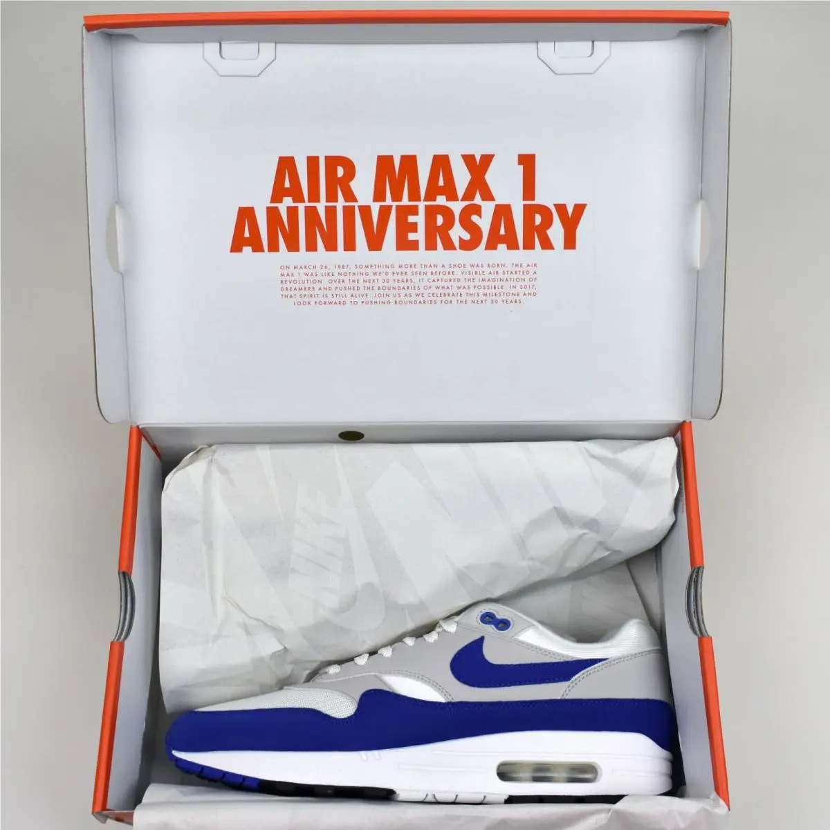Nike shoes - Nike Air Max 1 - Air Max - 908375-102 - Blue 0