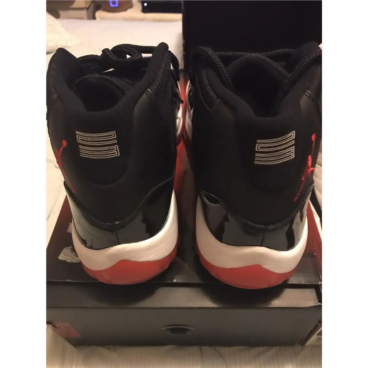 Nike shoes - Jordan Collezione DMP Pack Bred 11/Playoff 12 - Multi-Color BRED 11/Playoff White-Black 12 8