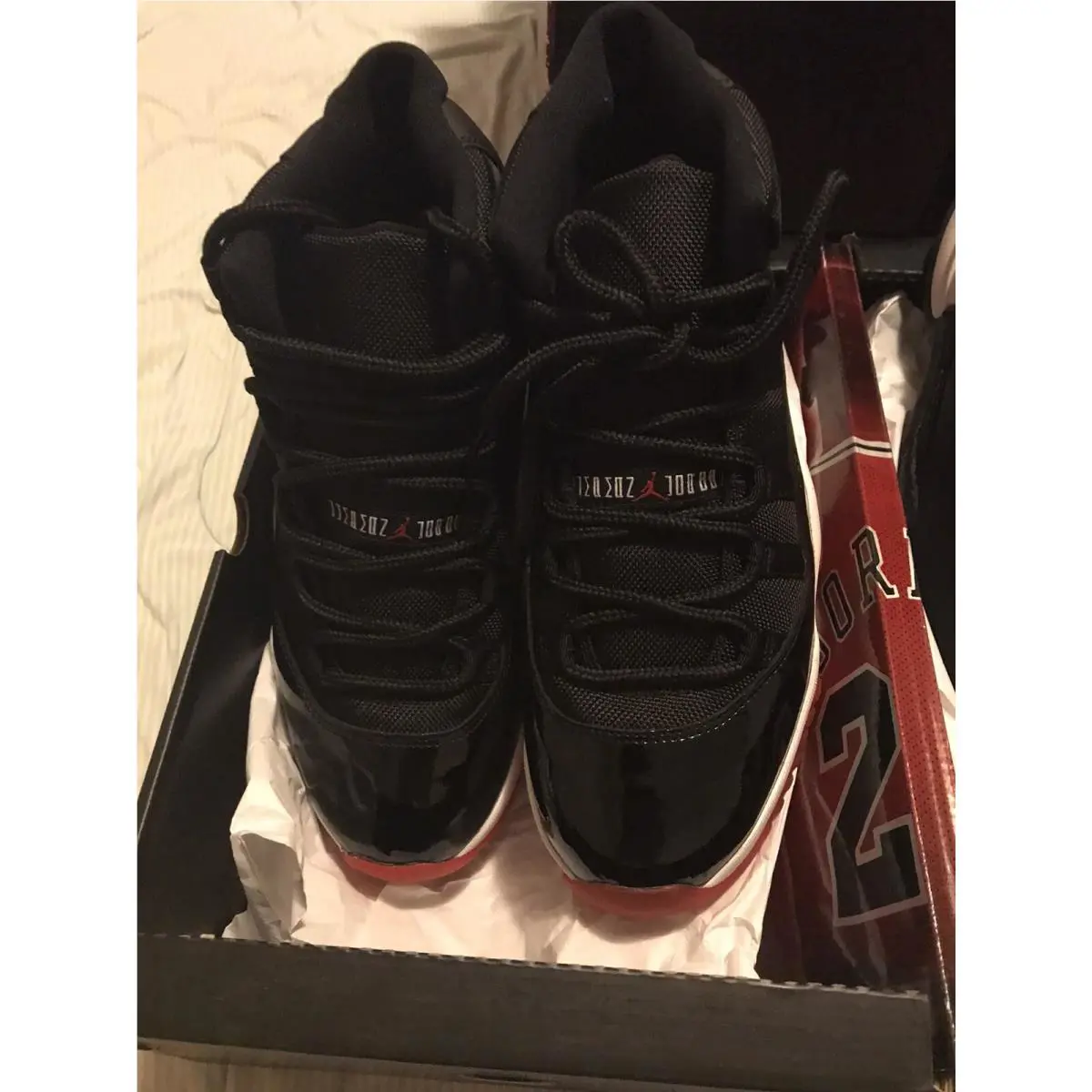 Nike shoes - Jordan Collezione DMP Pack Bred 11/Playoff 12 - Multi-Color BRED 11/Playoff White-Black 12 6