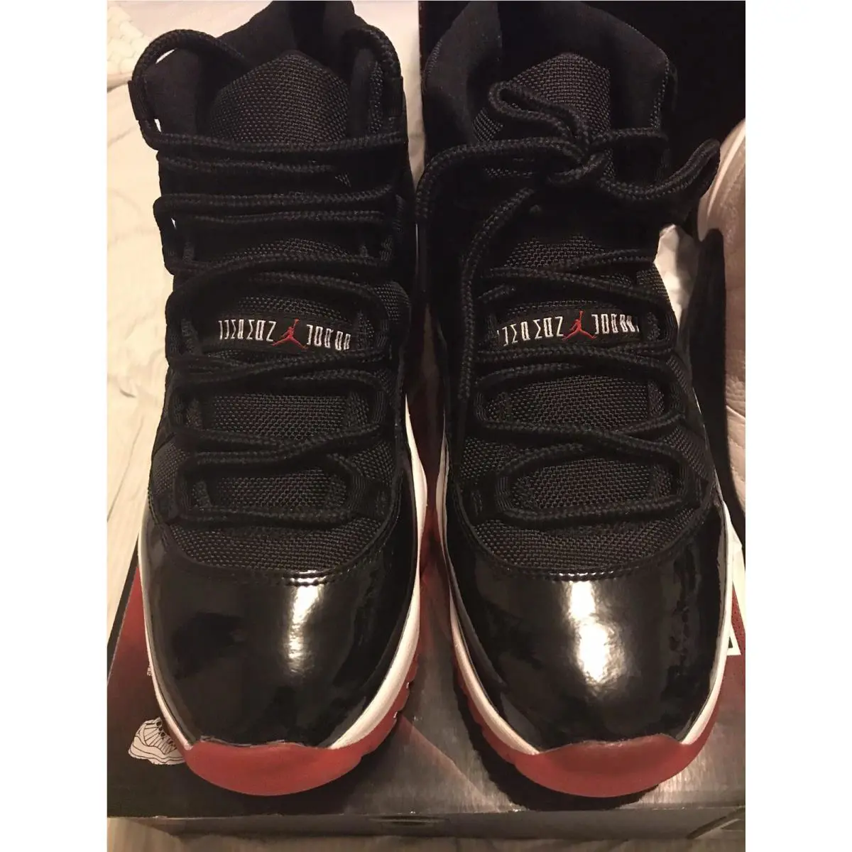 Nike shoes - Jordan Collezione DMP Pack Bred 11/Playoff 12 - Multi-Color BRED 11/Playoff White-Black 12 7