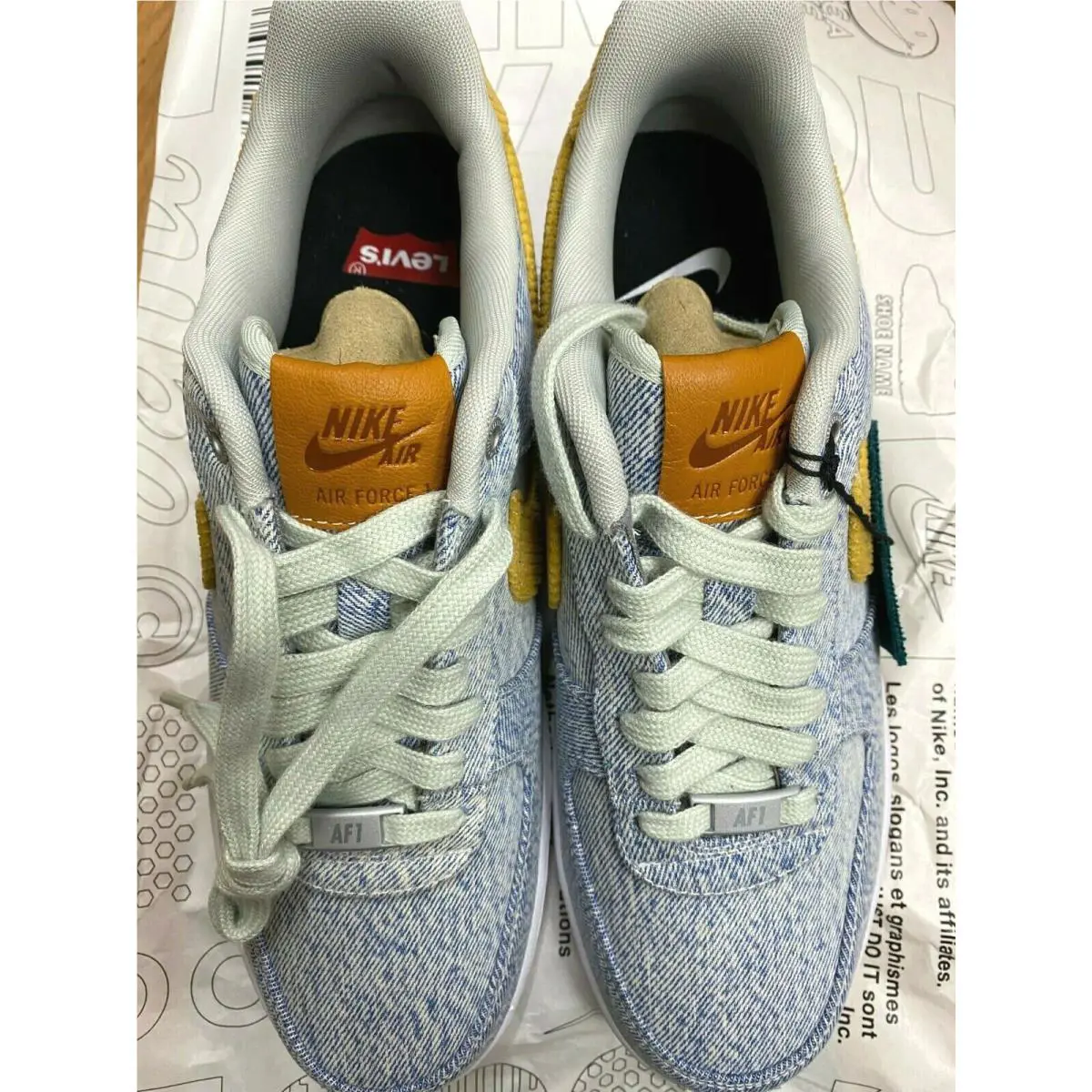 Nike shoes - Nike Air Force 1 - Air Force - CI5766-984 - Denim 0