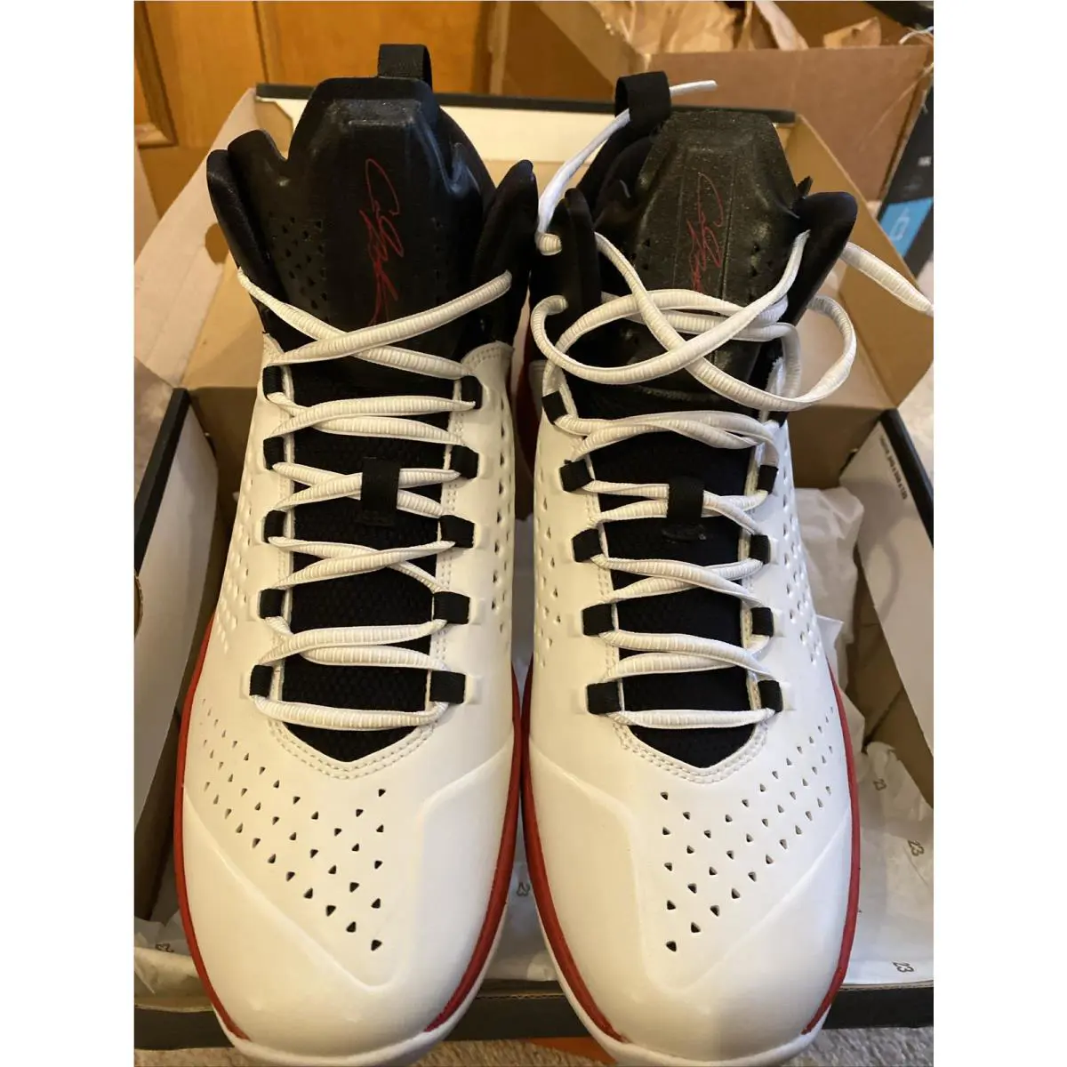Nike shoes - Jordan Melo M11 - Melo - 716227-101 - White 3