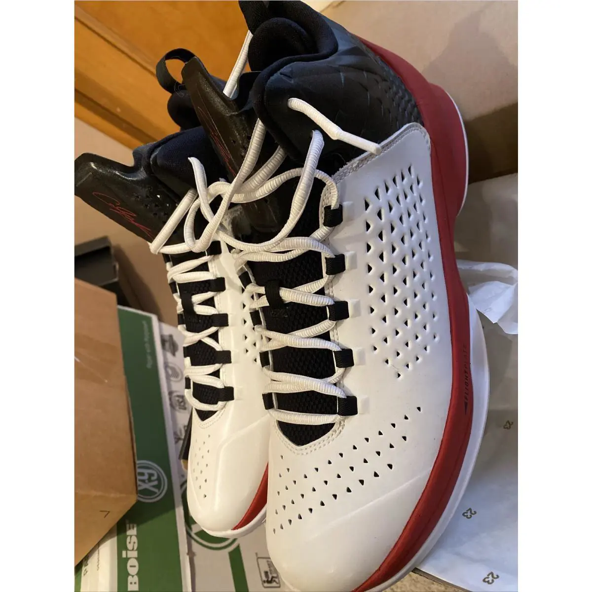 Nike shoes - Jordan Melo M11 - Melo - 716227-101 - White 5