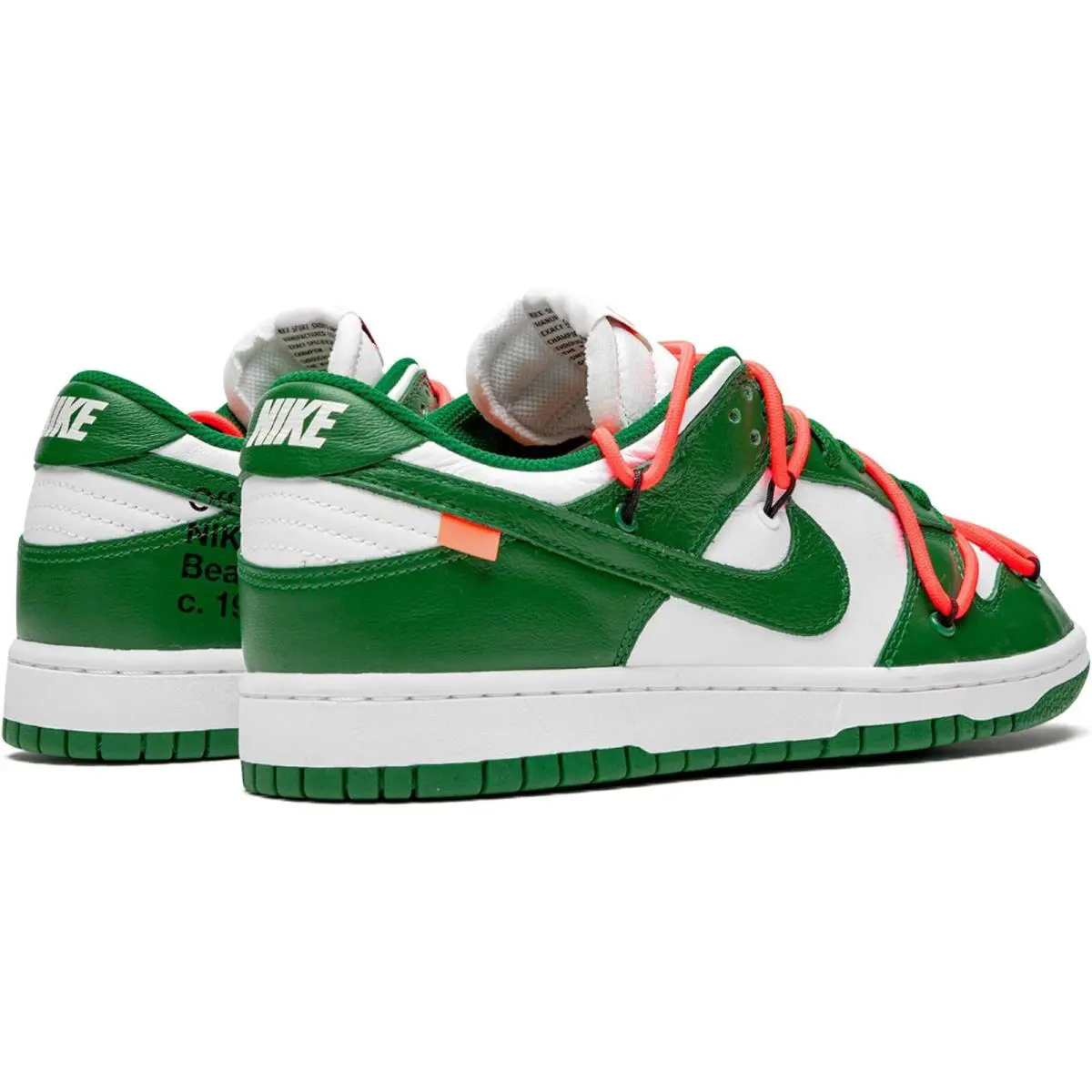 Nike shoes - Nike Dunk Low Off-White - Dunk Low - CT0856-100 - Green 3