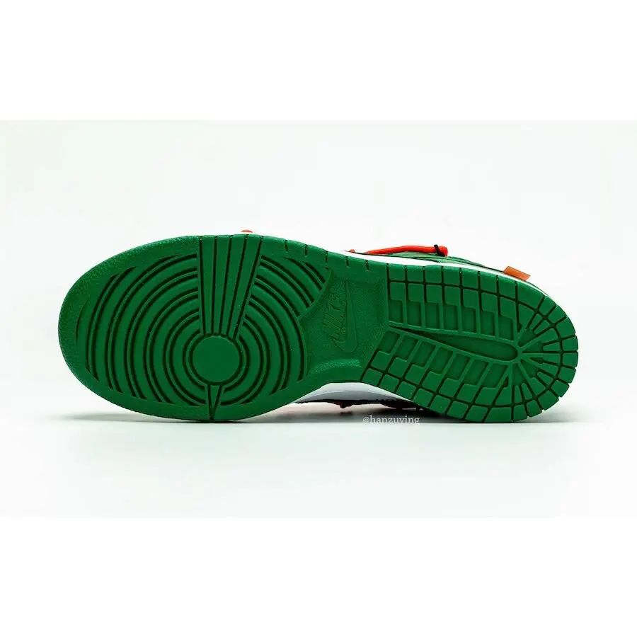Nike shoes - Nike Dunk Low Off-White - Dunk Low - CT0856-100 - Green 4