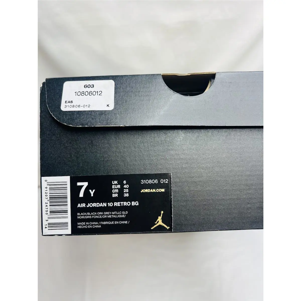 Nike shoes - Air Jordan 10 - Air - Black 6