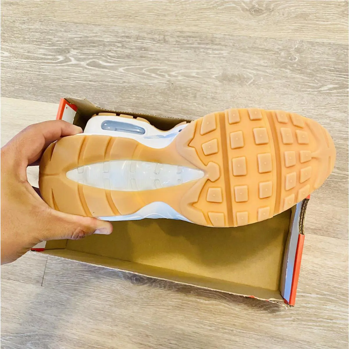 Nike shoes - Nike Air Max 95 - Air Max - 307960-403 - Royal Tint-Pure Platinum-Gum (UPC: 887232083731) 9