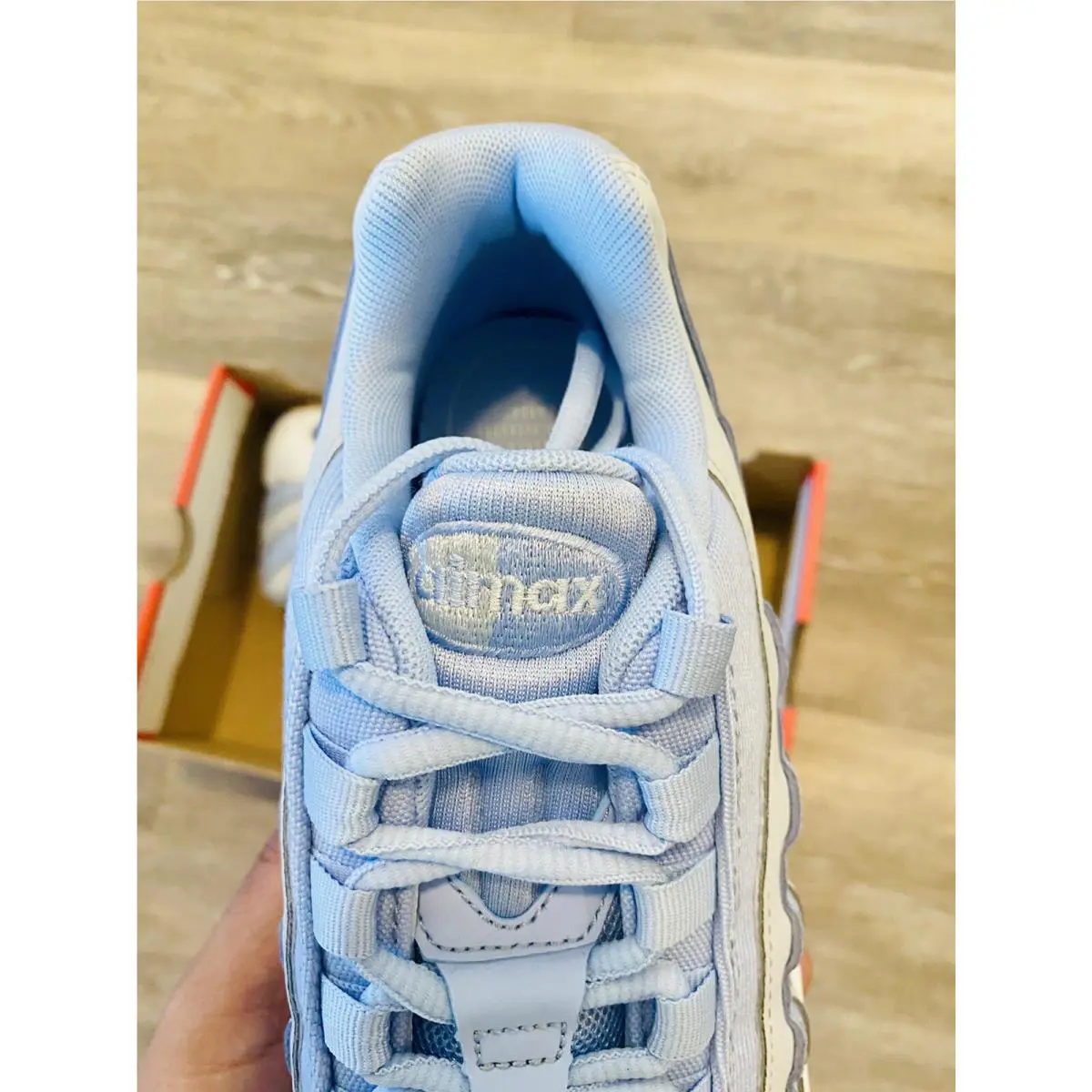 Nike shoes - Nike Air Max 95 - Air Max - 307960-403 - Royal Tint-Pure Platinum-Gum (UPC: 887232083731) 6