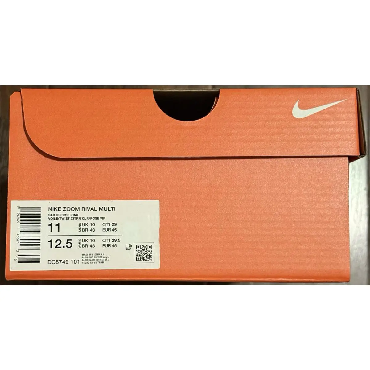 Nike shoes - Nike Zoom Rival - Zoom Rival - DC8749-101 - Multicolor 5