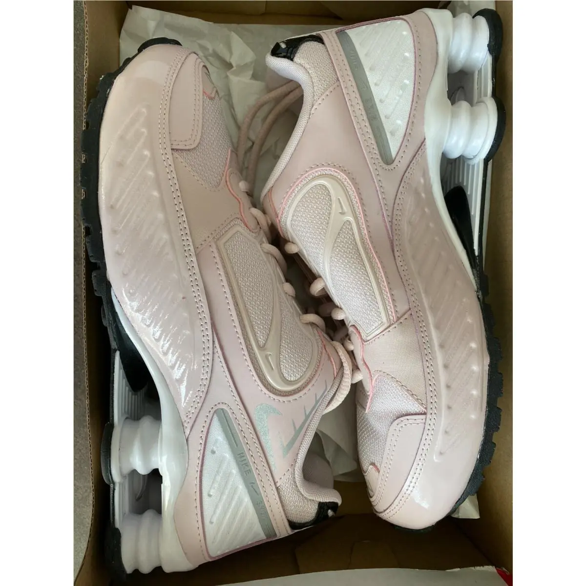 Nike shoes - Nike Shox Enigma 9000 - Shox Enigma - BQ9001 600 - Pink, Manufacturer: BARELY ROSE (UPC: 1931543952015) 5