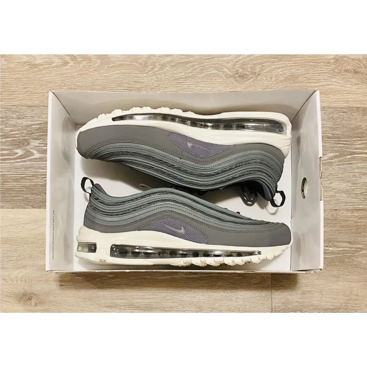 Nike shoes - Nike Air Max 97 ID - CT7954-991 - Smoke Grey-Sail White 5
