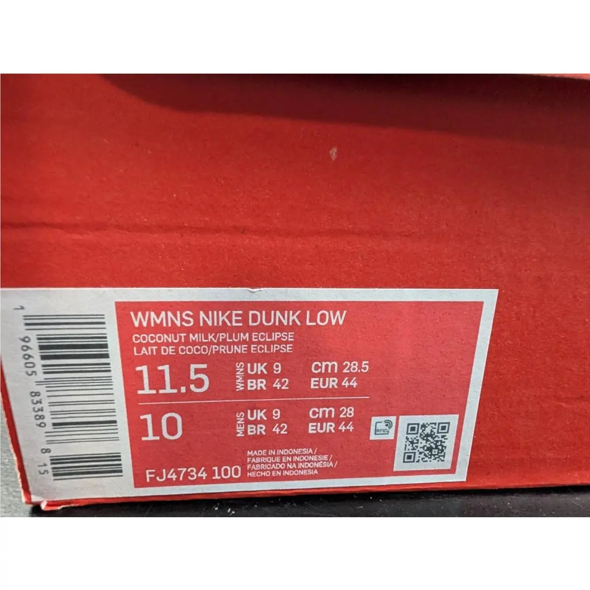 Nike shoes - Nike Dunk Low - Dunk Low - Fj4734-100 - White 6